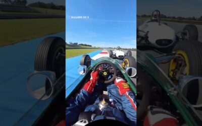 POV: pushing his Lotus 27 to the limit at Classic GP Assen 🏁🔥 | Insta360 GO 3
