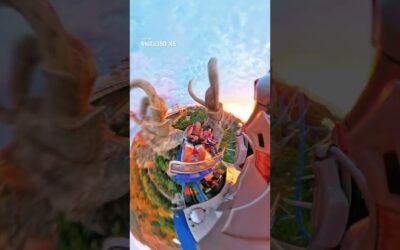 Why Did I Look Down 😭🎢 | Insta360 X5