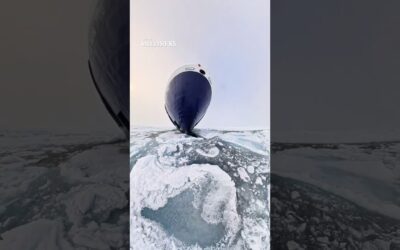 Incredible Icebreaker Ships 🧊🚢 | Insta360 X5