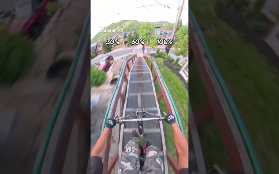 How many steps can you handle? 🚴‍♂️⚡️ | Insta360 X4