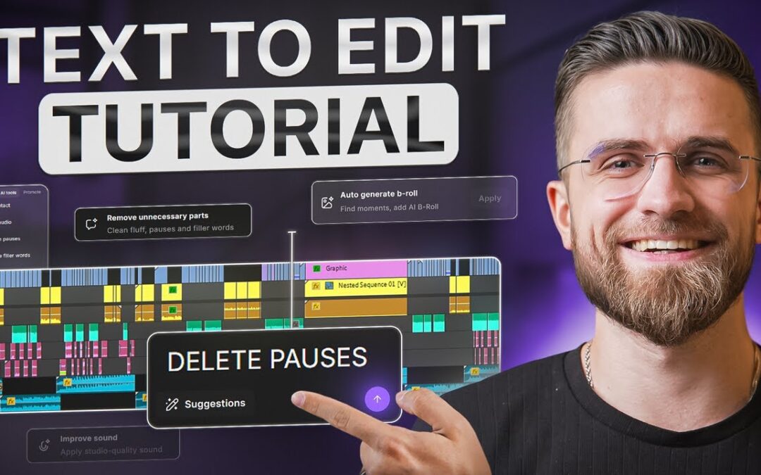 Best AI Video Editing Software: Edit Video in a Minute (Beginners Guide)
