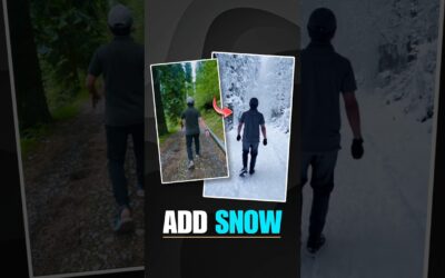 Instagram Trending Snowfall Video Editing 🤯| Ai Snowfall Effect Reels