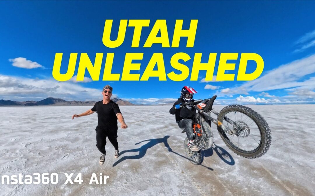 Utah Unleashed! Vacation of an Adrenaline Junkie in 360 | Insta360 X4 Air