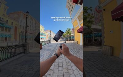 Phone gimbal magic—this transition is unreal 😳📱|Insta360 Flow 2 Pro