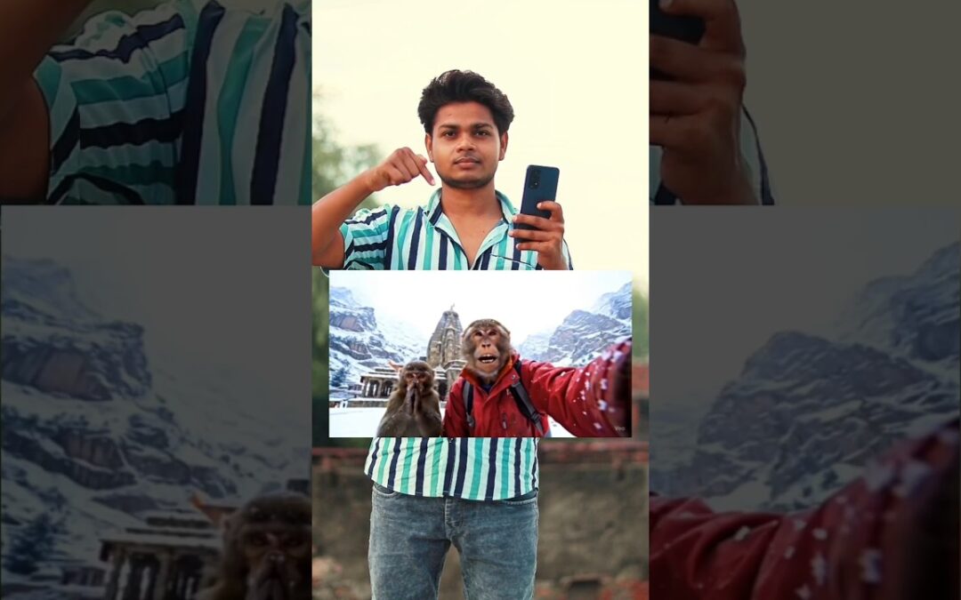 Ai Monkey 🐒 Vlogs video Kaise banaye 😱🔥 / #videoediting #shortvideo #shorts