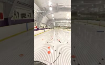 The COOLEST Skills on the Ice 🥶🏒 #hockey | Insta360 X5