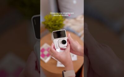 Unbox my new vlogging cam – Insta360 Go Ultra #insta360 #vlogging