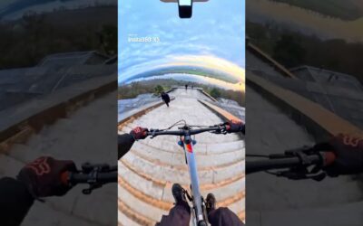 Catch you at the bottom 🚴‍♂️ | Insta360 X5