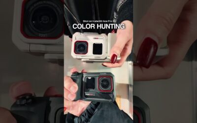 One camera. Two aesthetics. ❤️💙 | Insta360 Ace Pro 2