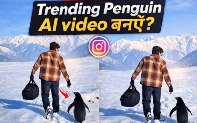 Instagram Trending Penguins Walking Ai Videos Editing | Penguin Snow Walking Ai Reels Kaise Banaye