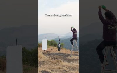 Never seen such creative transition 👀 wait for result ✨ | Insta360 Flow 2 Pro