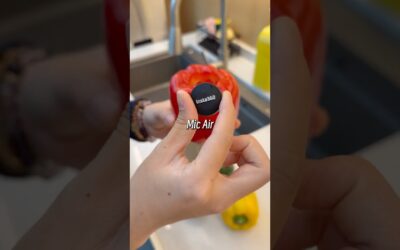 Crisp!🎙️ Built for close-up sound, Mic Air catches every detail | Insta360 GO Ultra