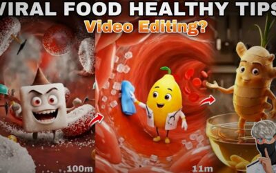 Food Healthy Tips Talking Ai Video Editing | Trending Ai Fruits Healthy Tips Animation Video Banaye