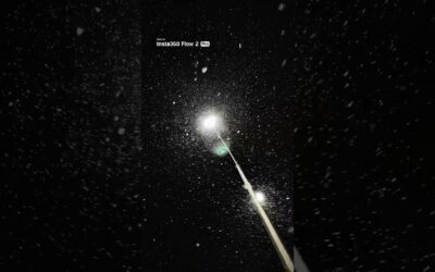 DON’T look down if you want to capture this ❄️ | Insta360 Flow 2 Pro