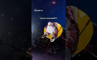 Human Cannonball…😱 Wait for the Landing… | Insta360 X5