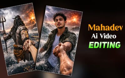 Lord Shiv Hand Holding Ai Video Editing | Trending Mahadev Walking Hand Holding Reels Editing