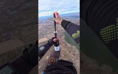 Pizza and wine at 10,000ft? 😜🪂 | Insta360 Ace Pro 2